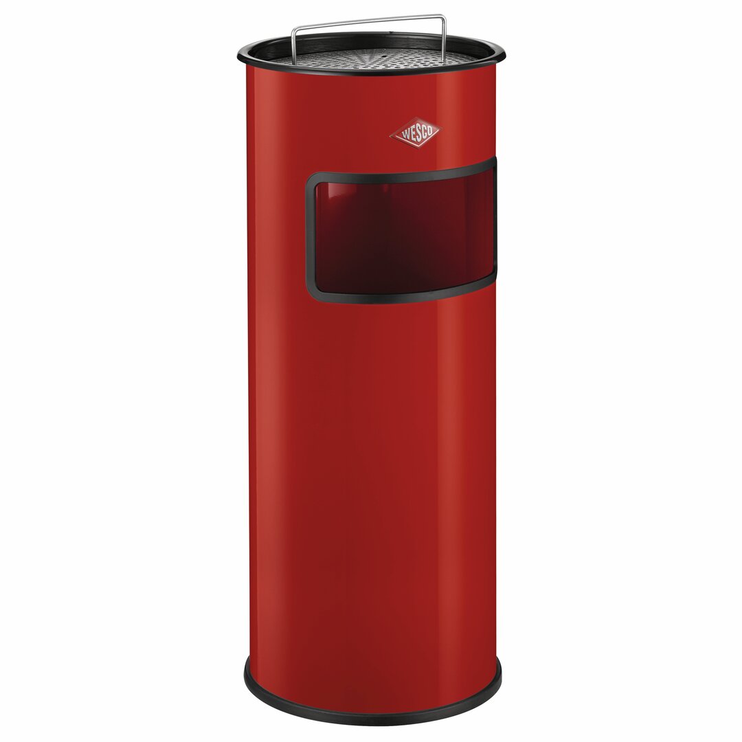 WESCO® Standascher 50 mit Sieb und Einsatz, rot
