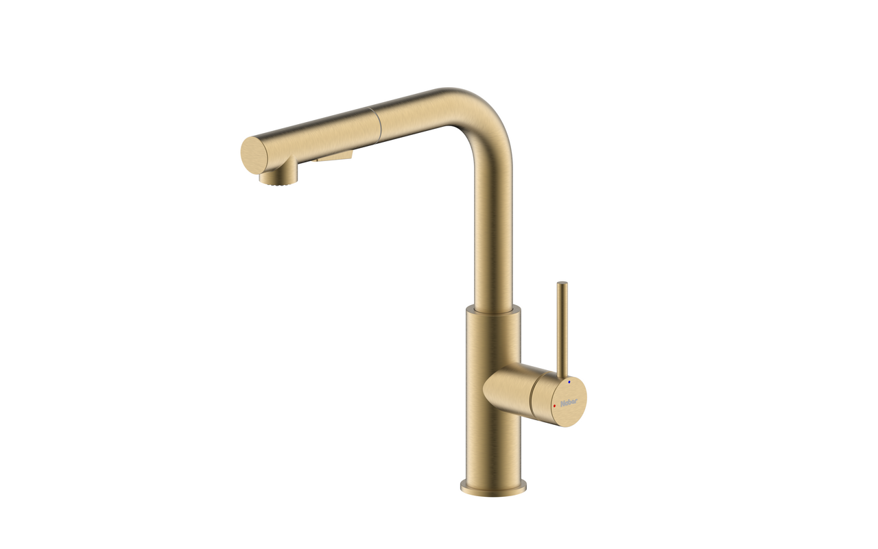 SERVIZIO Namor® 4, brushed-gold, high pressure