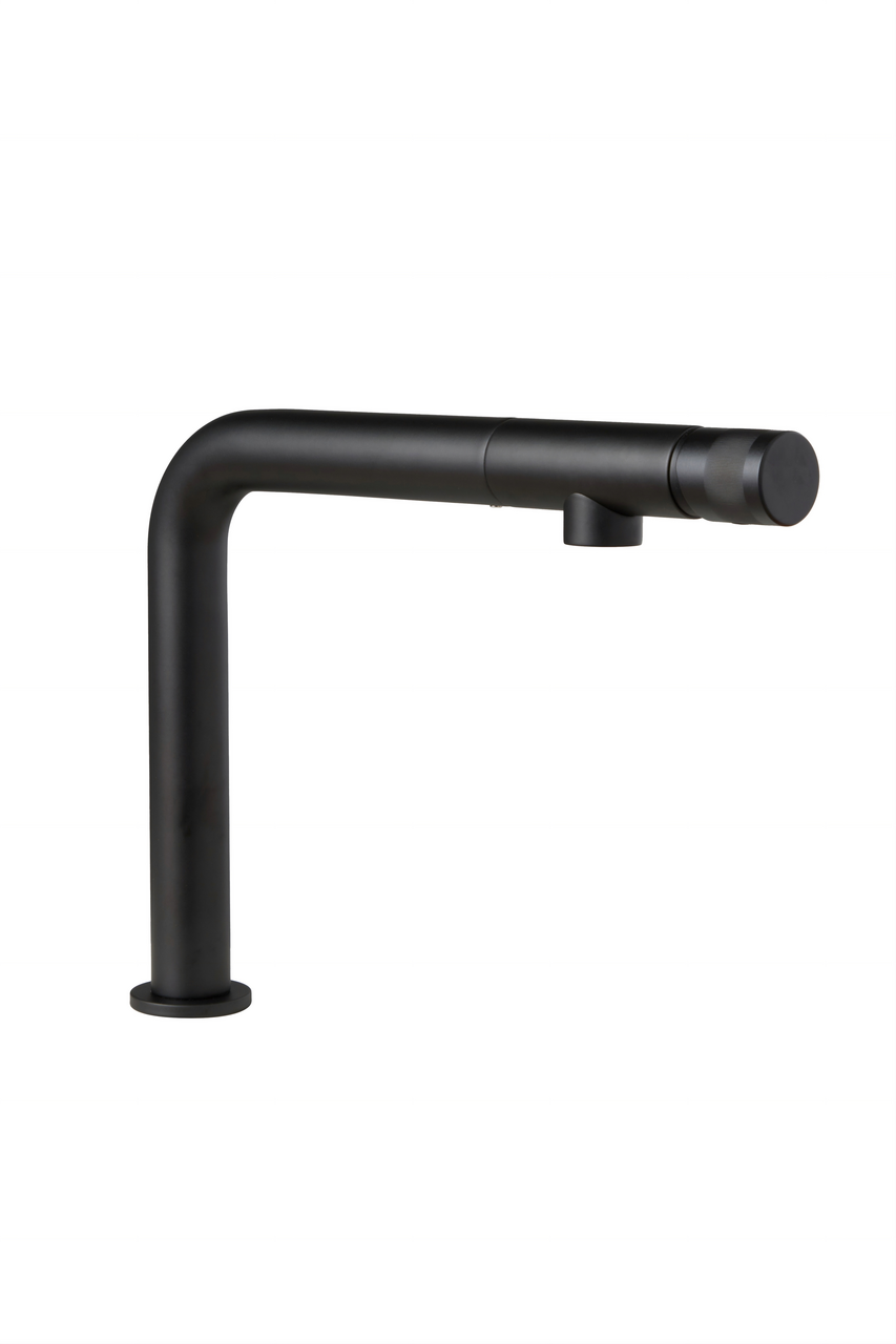 LINEA Turno Solo, black matt, high pressure