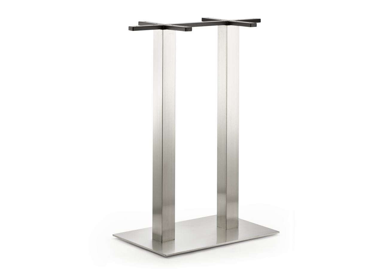 Livia SE Duo acier inox, H 1080 mm
