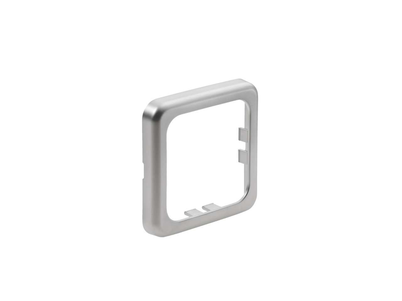 Afdekraam 1, zilverkleurig