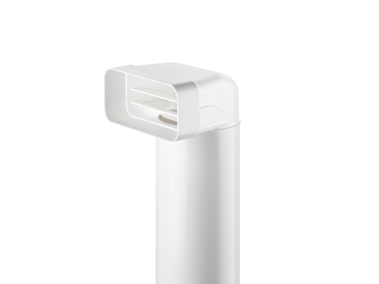 flow 125 set 2 met vlakke buizen, wit