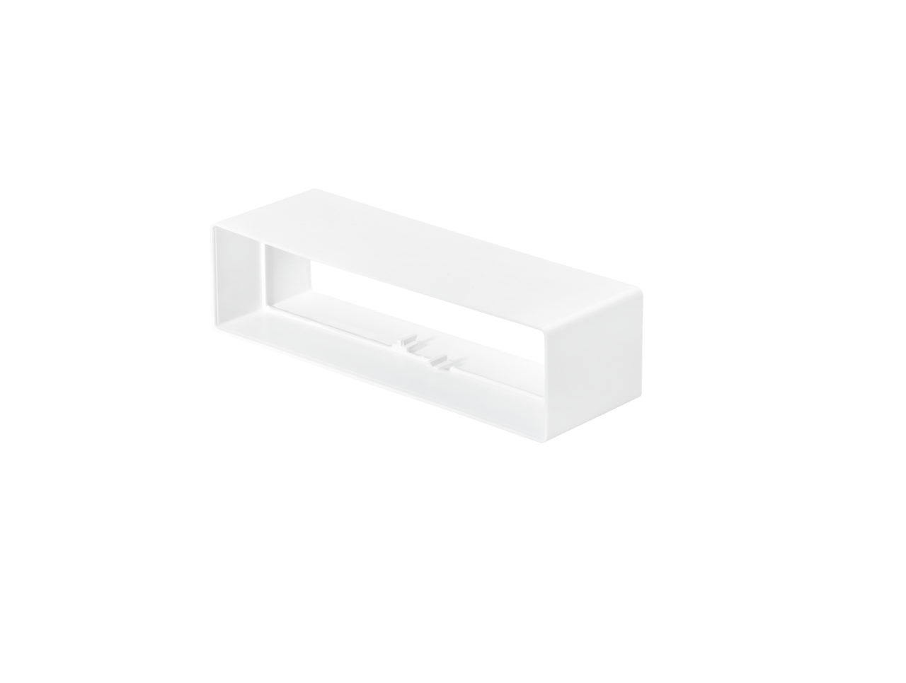 T-RVB 125 brede buisverbinding, wit
