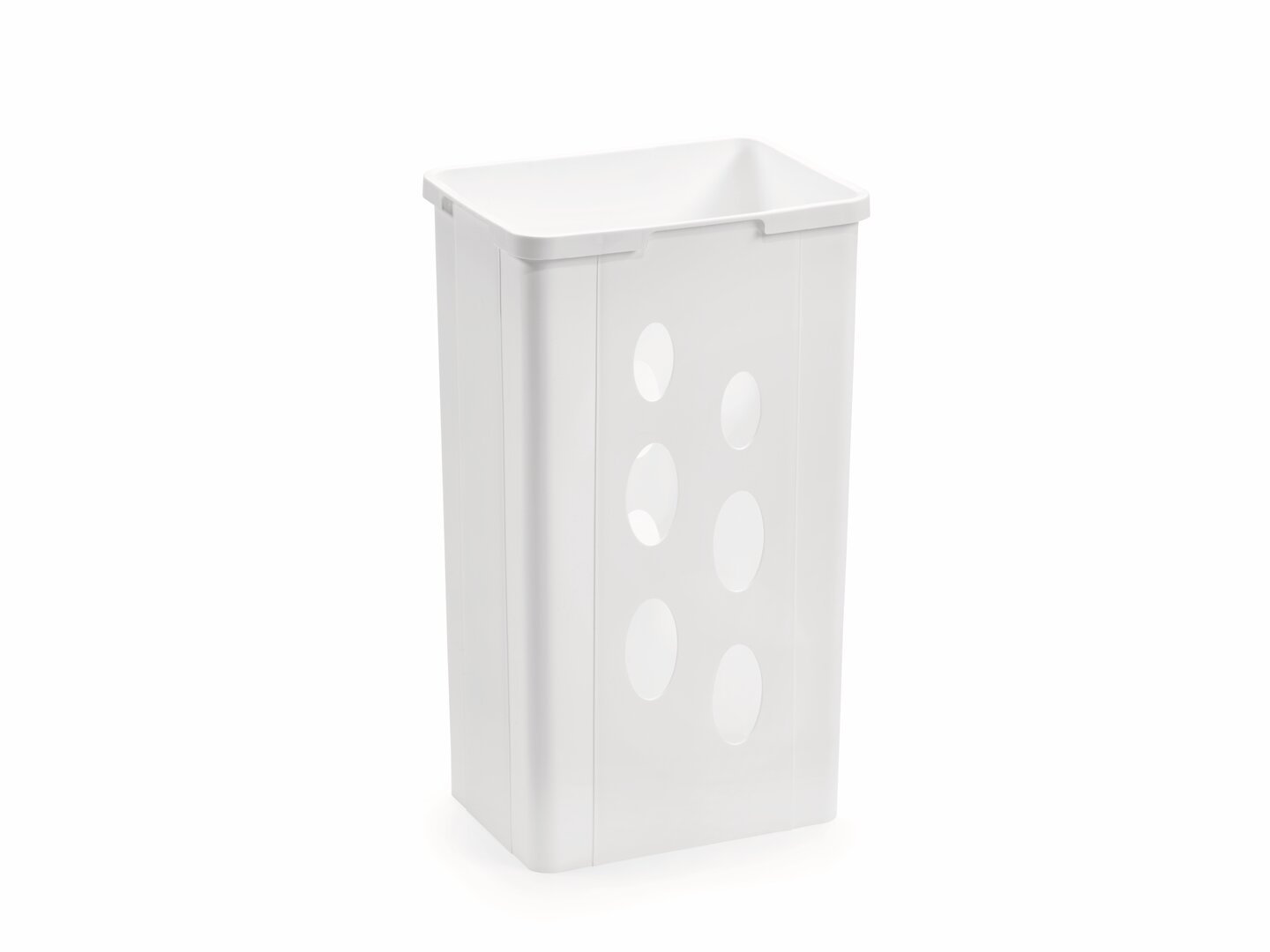 WESCO® Wäschebehälter ohne Bügel, weiß