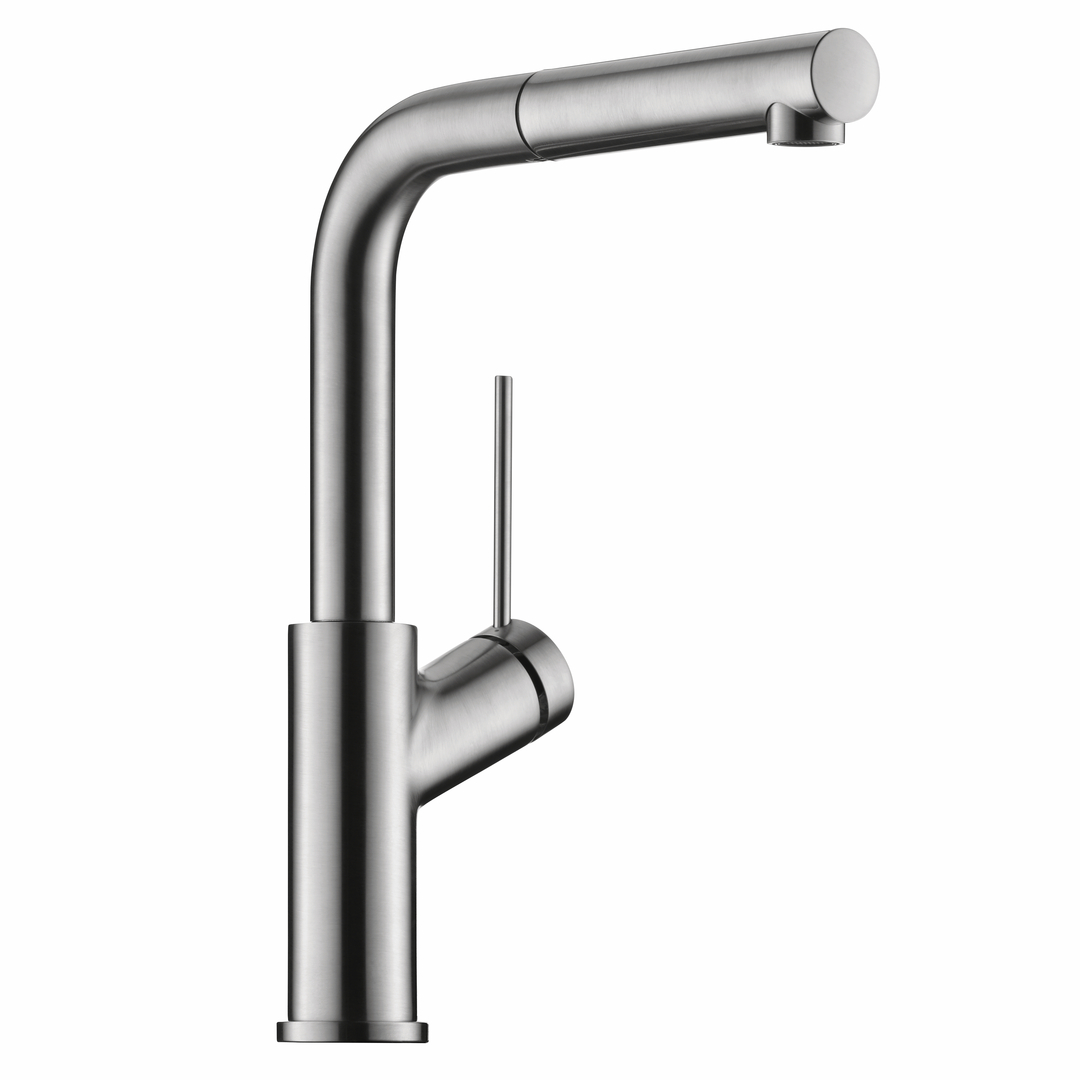 LINEA Mio 4, stainless steel finish, high pressure
