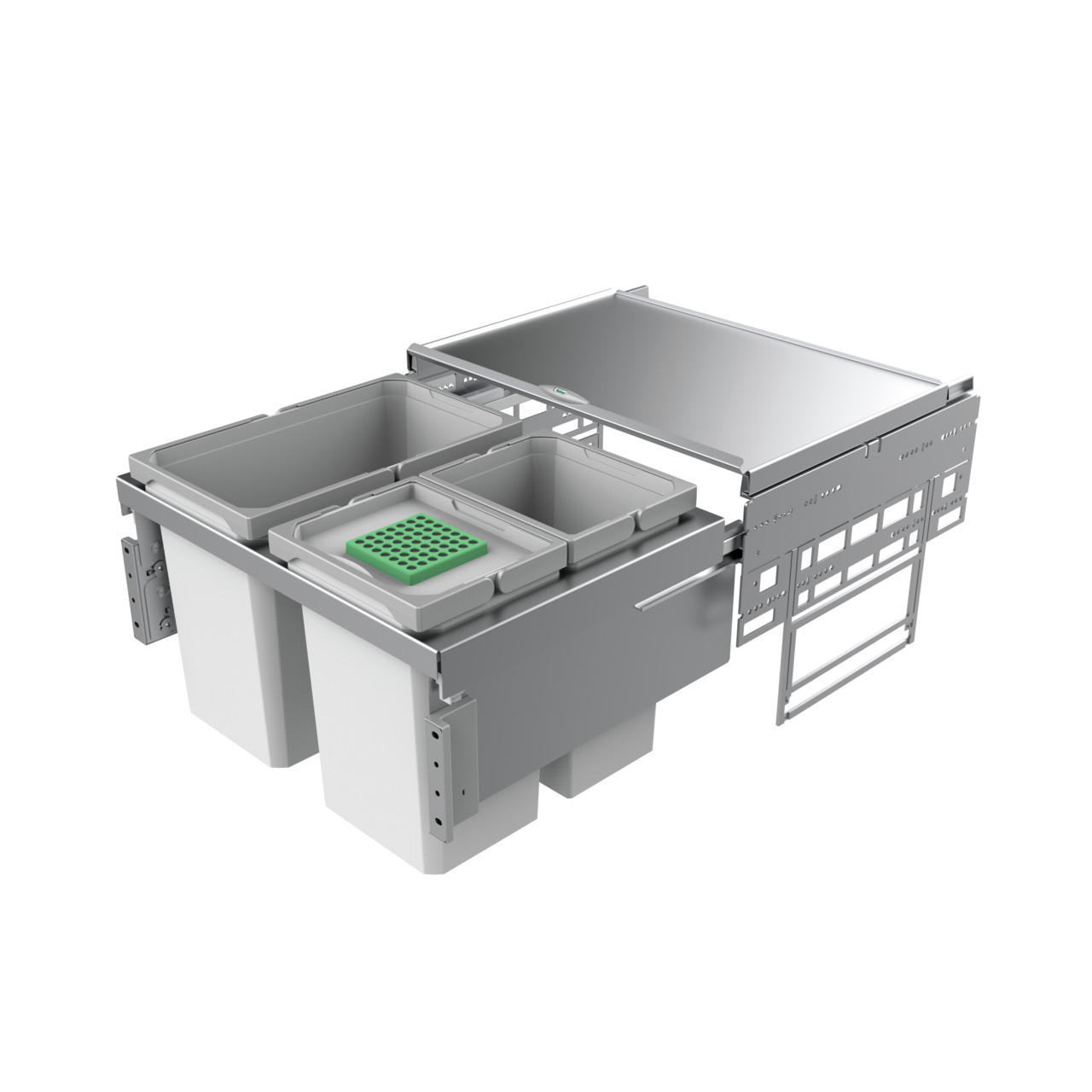 Cox® Base 360 S/600-3, mit Biodeckel, hellgrau, H 360 mm Cox® Base 360 S/600-3, mit Biodeckel, hellgrau, H 360 mm