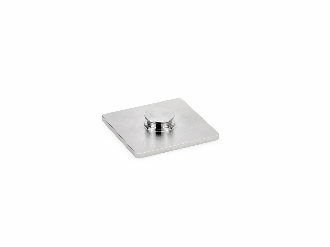  Glass adapter disk, stainless-steel