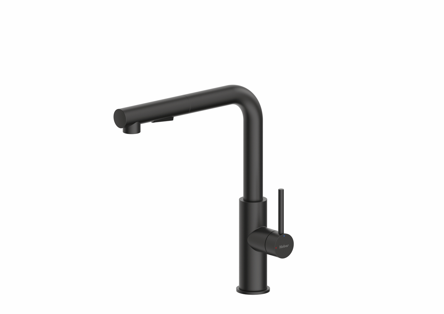 SERVIZIO Namor® 4, zwart mat, hoogdruk