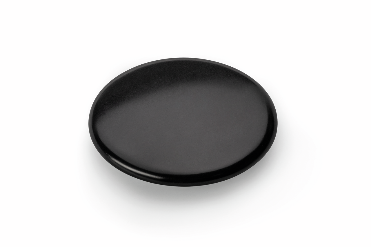 Plaque de recouvrement pour l’écoulement de l’évier, céramique, nero