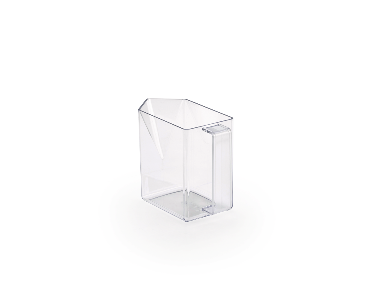 De Luxe afzonderlijke voorraadbakjes, glashelder  De Luxe afzonderlijke voorraadbakjes, glashelder