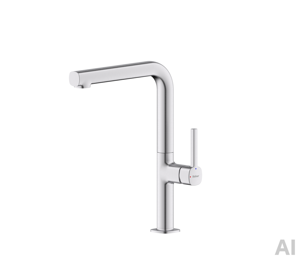 Reban 3, stainless steel coloured, high pressure