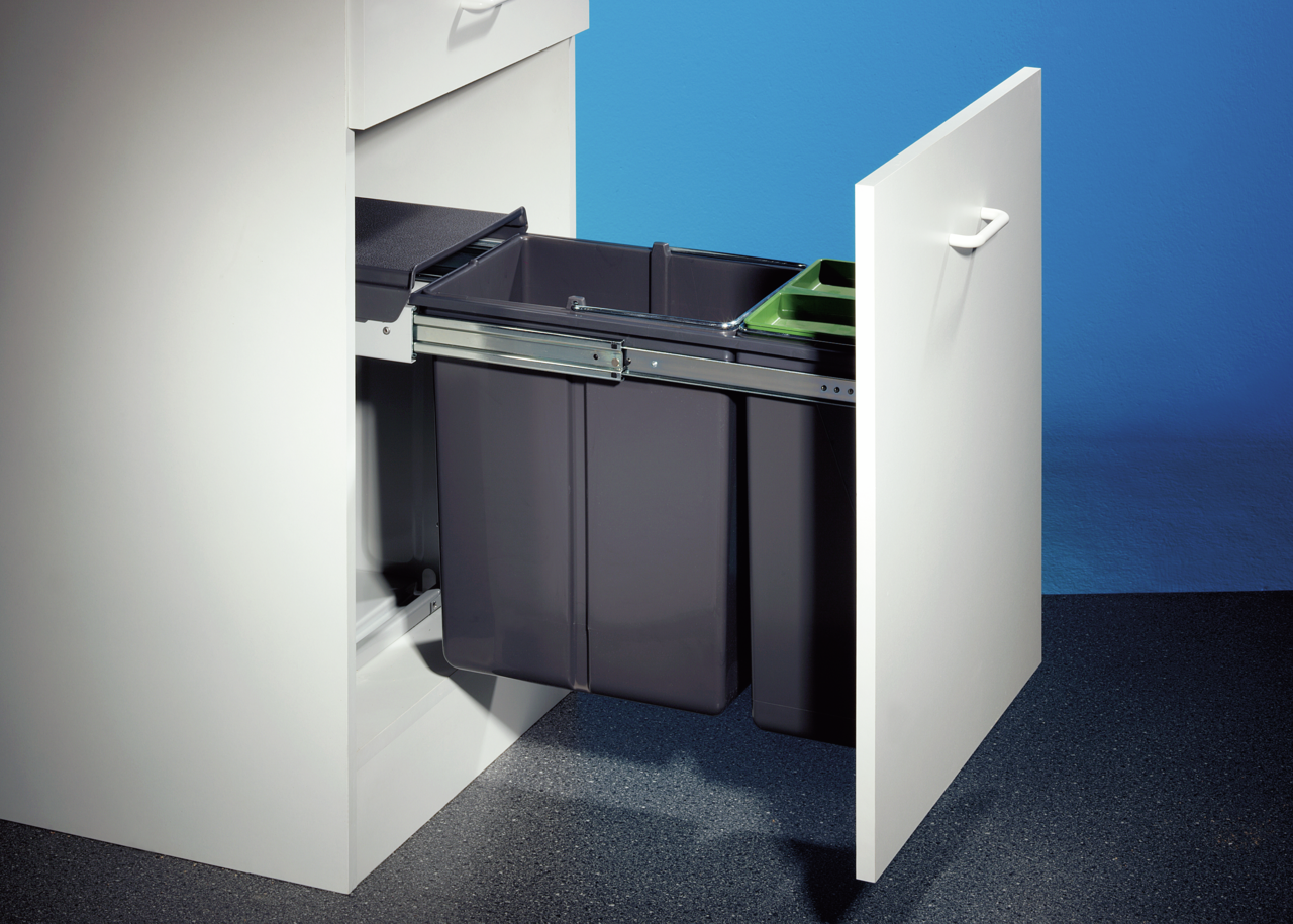 WESCO® Profiline Double-Boy® 410 S/300-2 mit Frontanbindung, anthrazit