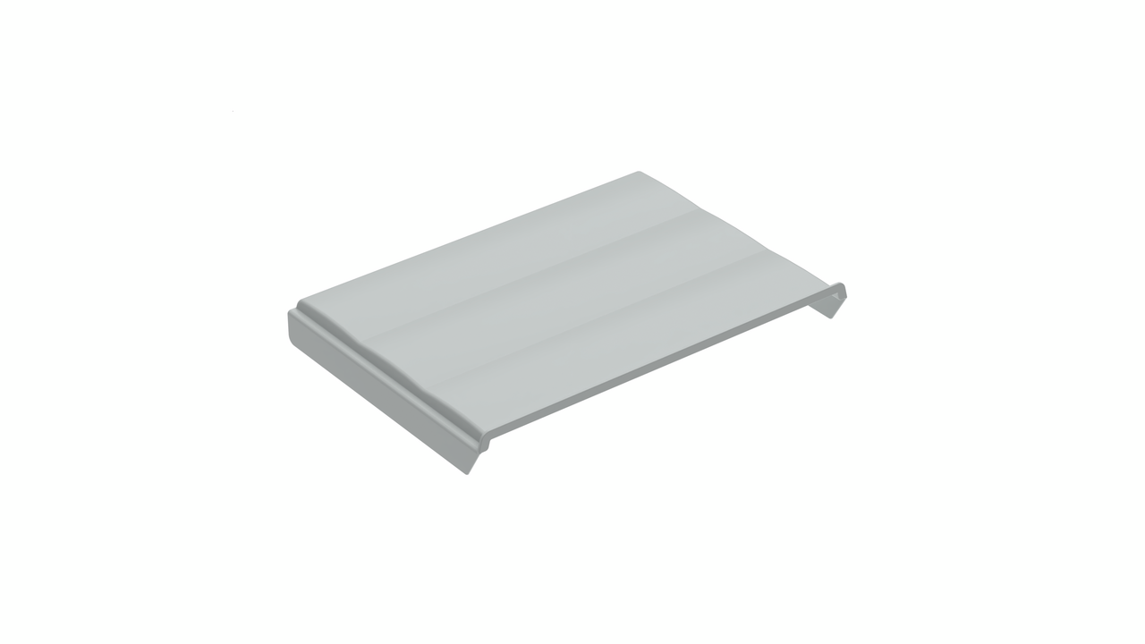 WESCO® Replacement lid, aluminium grey