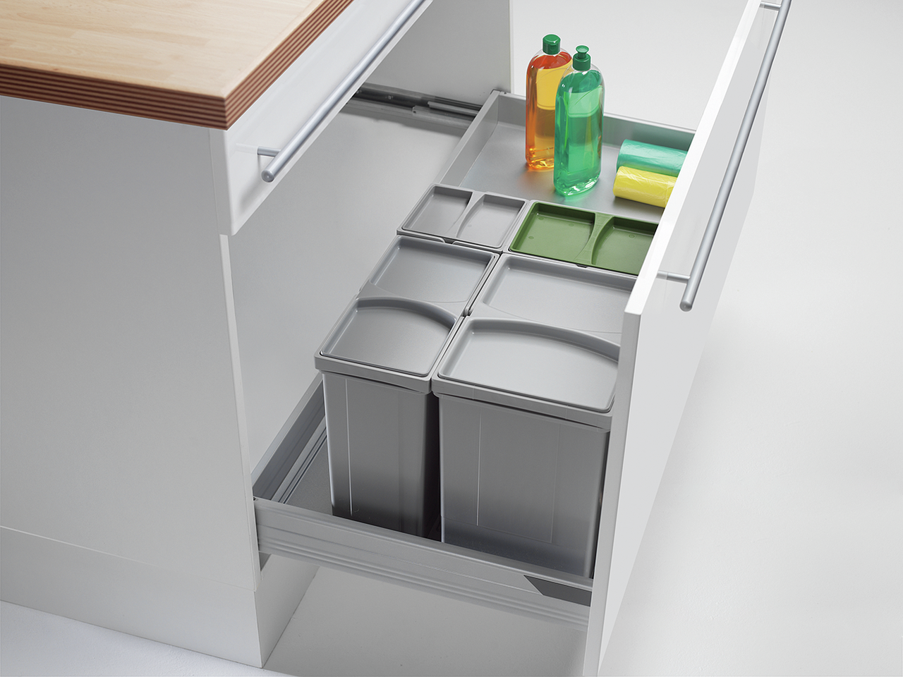 WESCO® Pullboy Vario 300 S/800-4, aluminium grey