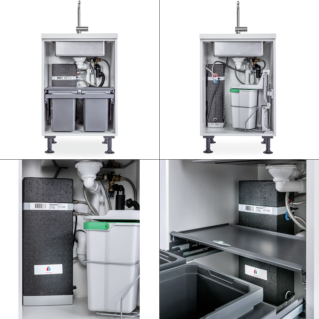 Q5 5-Liter-Speicher, schwarz matt/grau, für Anschluss in DE, AT, LU
