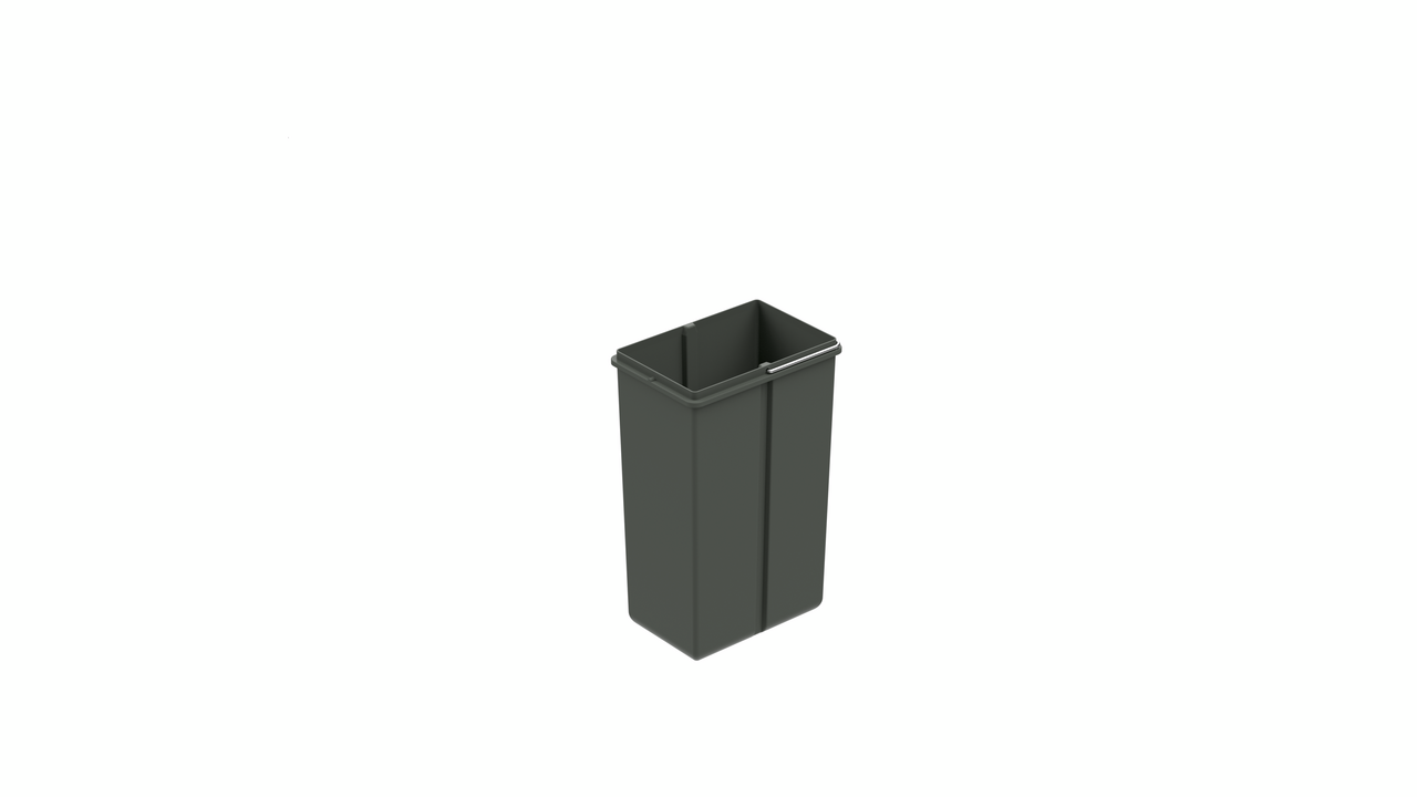 WESCO® Drahtbügel-Eimer 10 Liter, anthrazit, 10 Liter