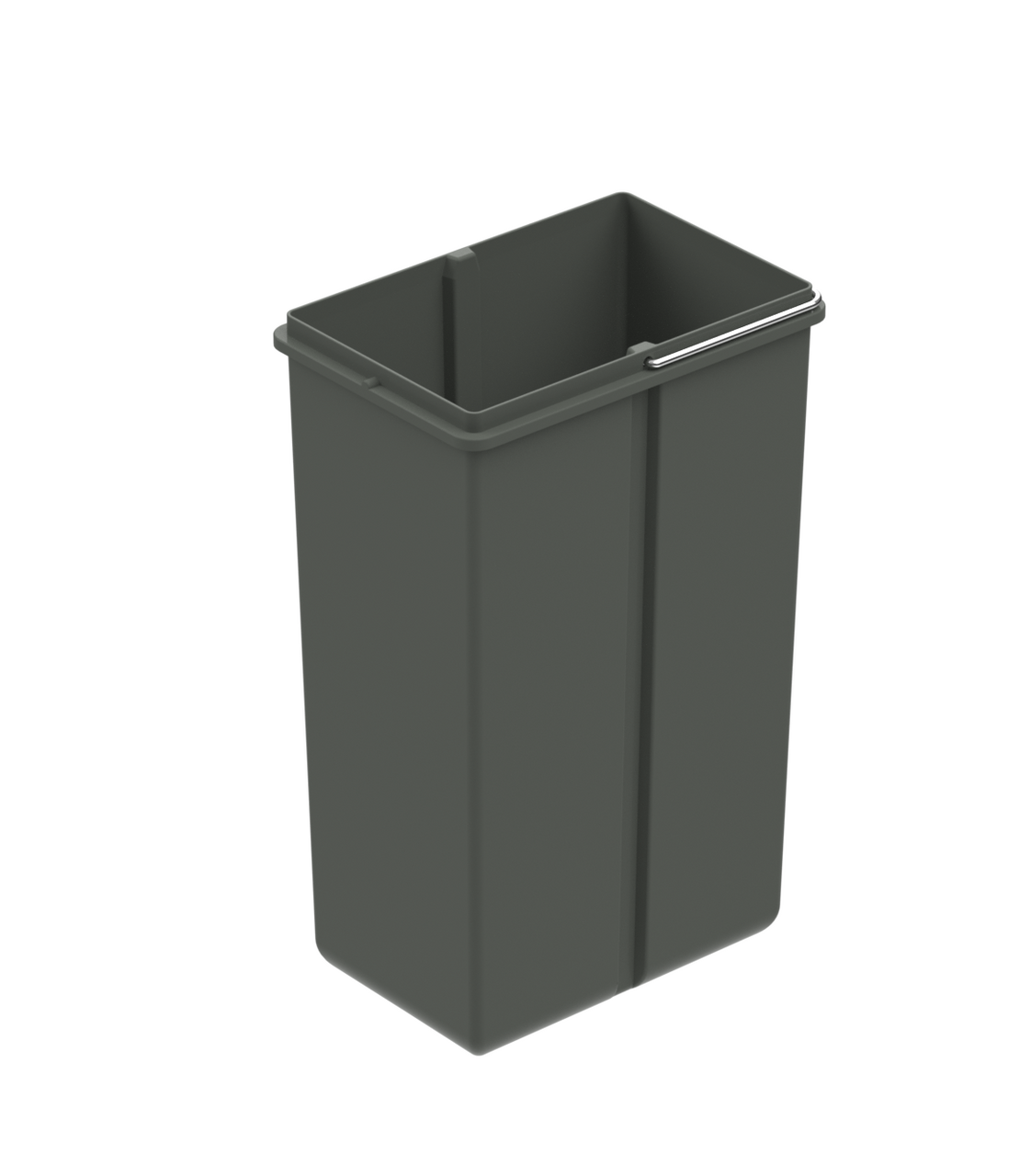 WESCO® Drahtbügel-Eimer, anthrazit, 10 l