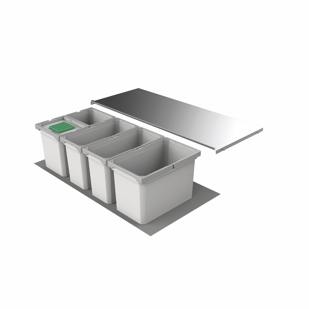  Cox® Box 275 S/1000-5 Bio, lichtgrijs