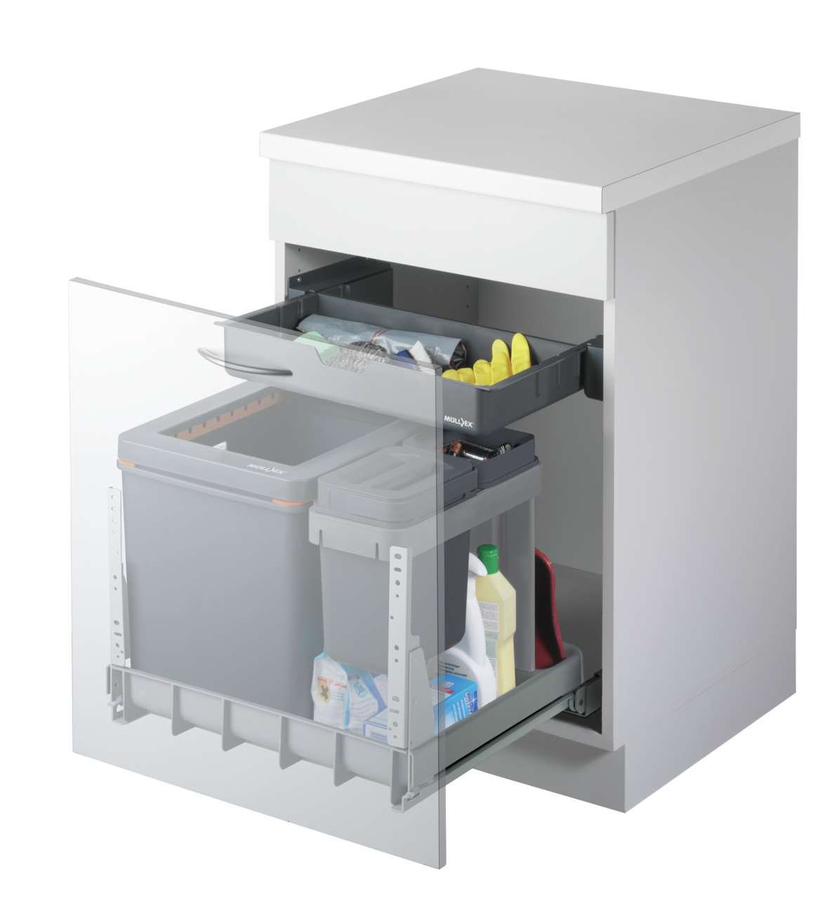Müllex Boxx 55/60-R Bio, anthrazit  Müllex Boxx 55/60-R Bio, anthrazit