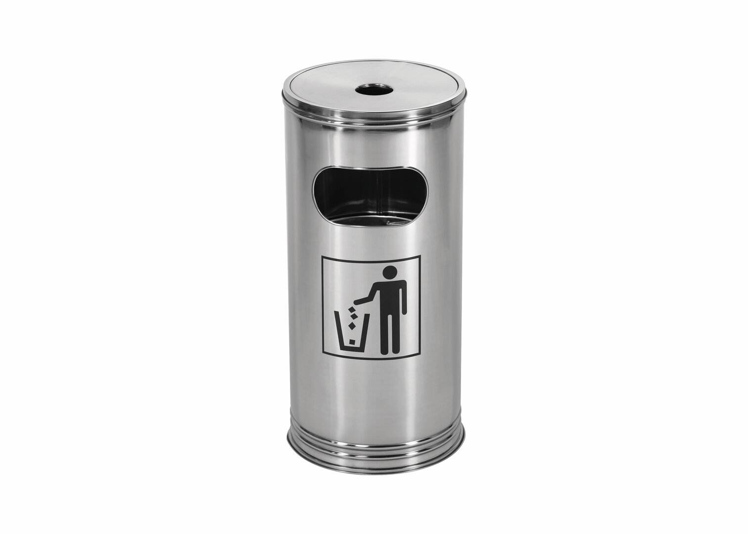 WESCO® Standascher, Edelstahl