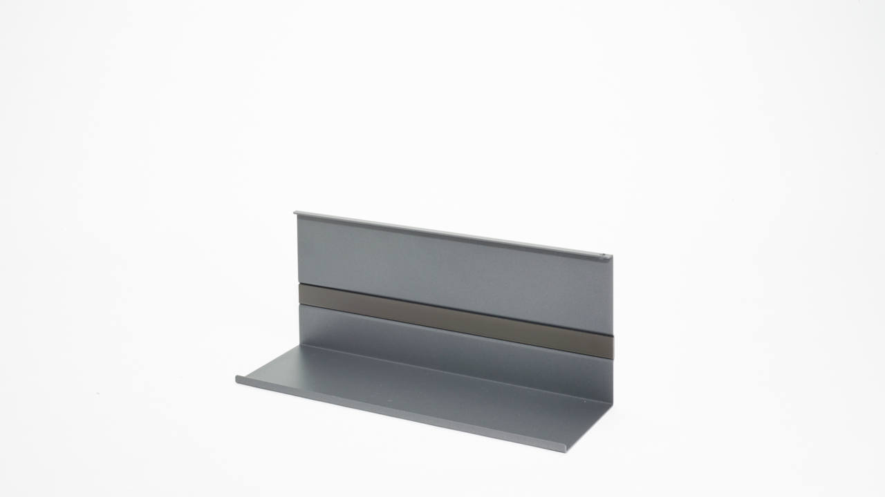 Linero MosaiQ Universalablage 1, graphitschwarz Linero MosaiQ Universalablage 1, graphitschwarz