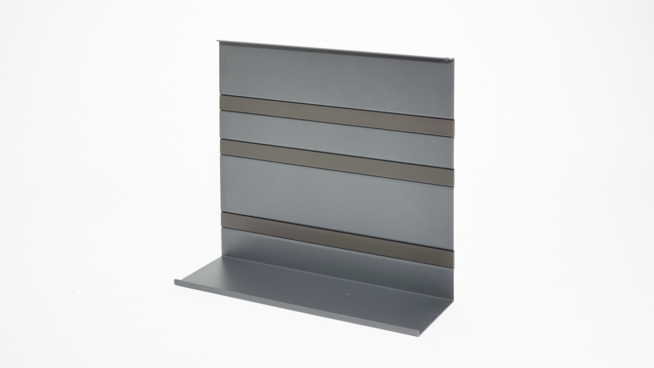 Linero MosaiQ Universalablage 3, schwarz matt Linero MosaiQ Universalablage 3, schwarz matt