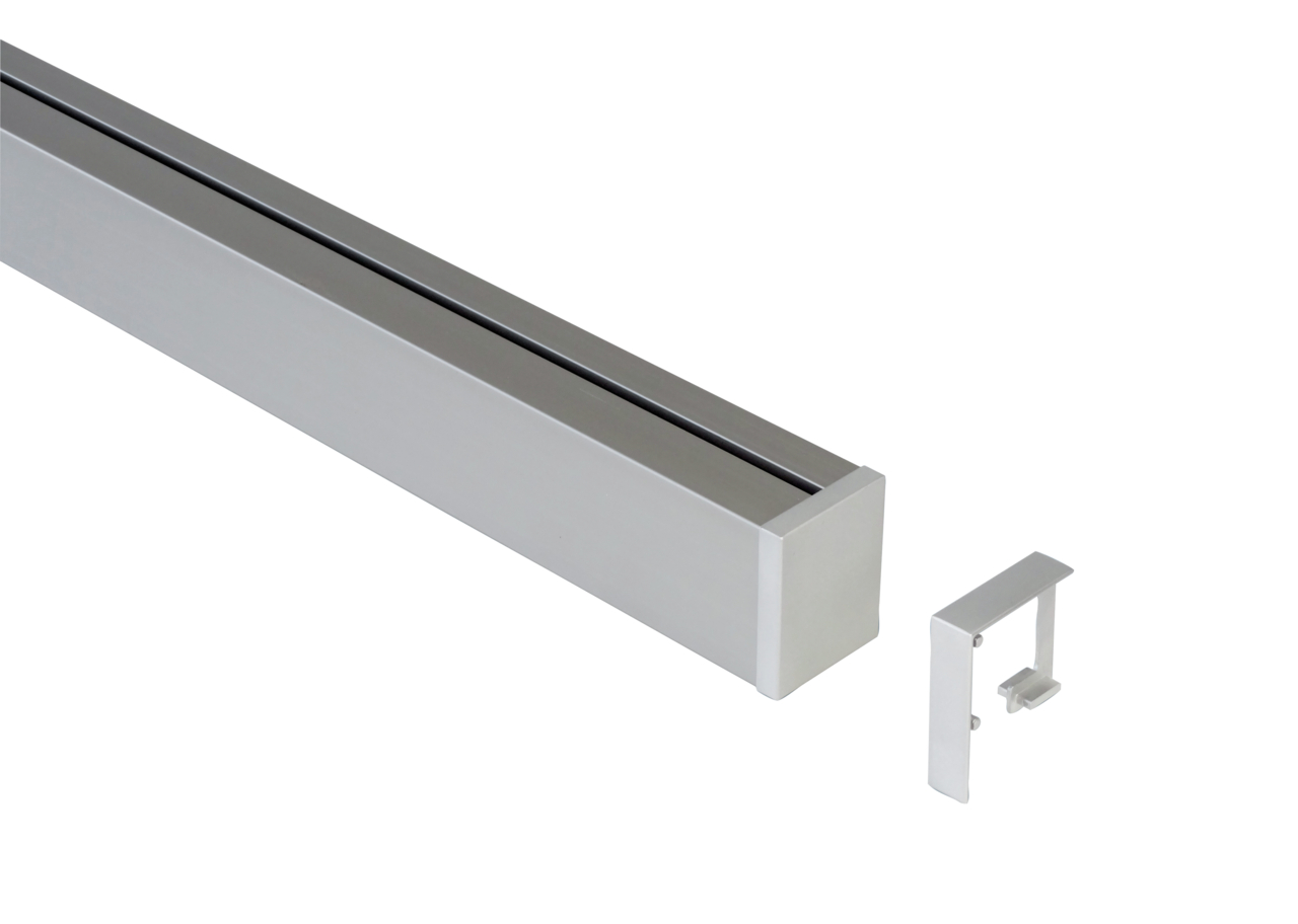 Linero MosaiQ profielstrips set-1, L 600 mm, roestvrij staalkleurig