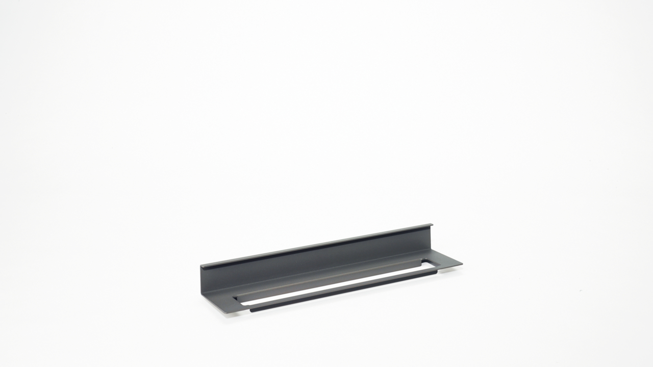 Linero MosaiQ barre porte-serviettes 2, noir graphite
