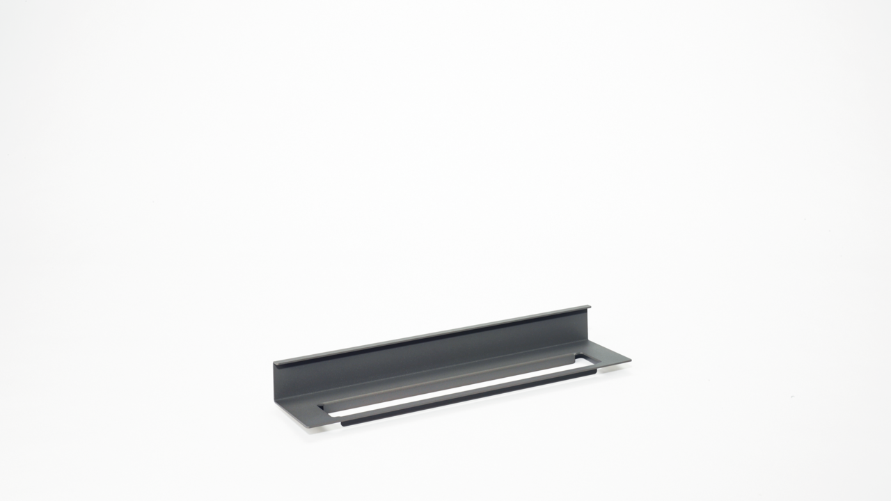 Linero MosaiQ doekstrip 2, grafiet zwart