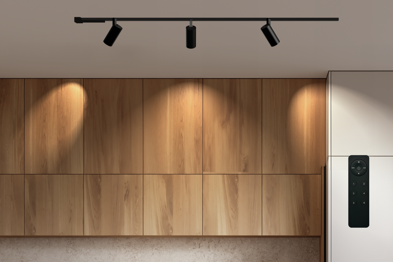  Easytrack Set Akzent Plus, schwarz matt