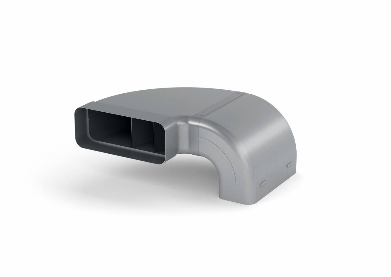 STEEL flow SF 150 lot de tubes pour hotte escamotable, acier galvanisé