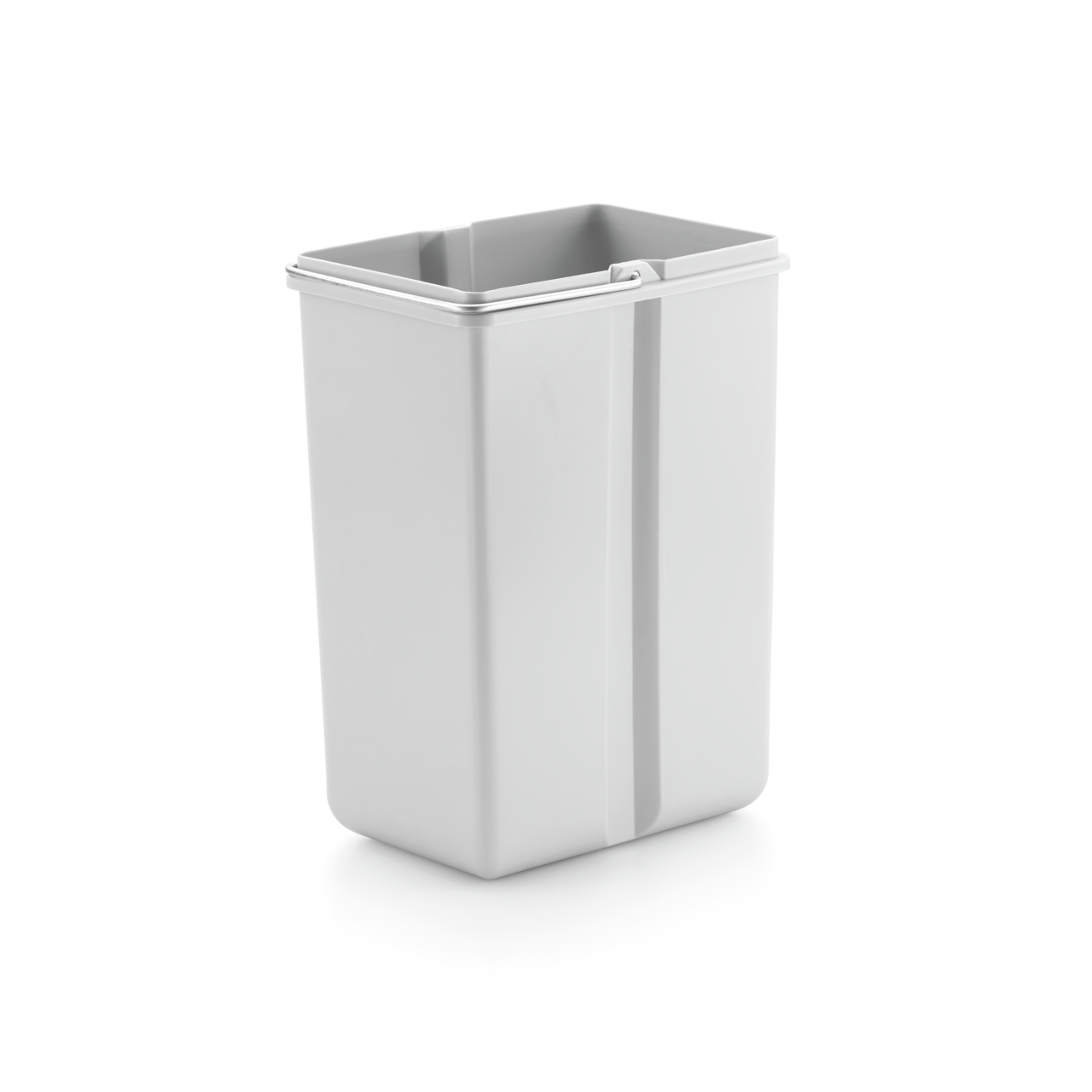 WESCO® Replacement container, aluminium grey, 8 liters