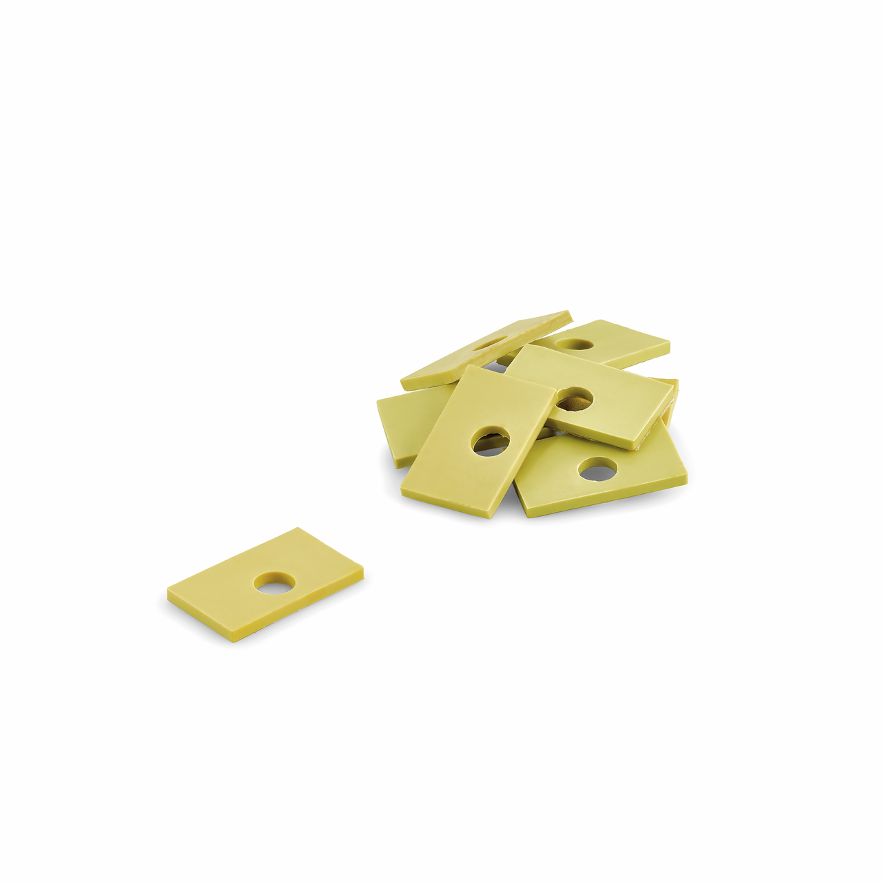 Rubber onderlegger, Ø van het gat 12 mm, B 30 mm