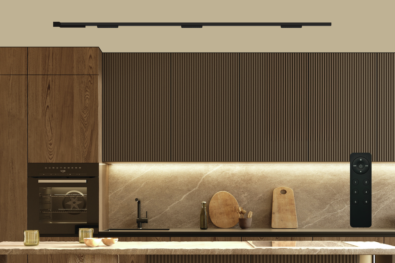 Easytrack set Cooking Power, black matt  Easytrack set Cooking Power, black matt