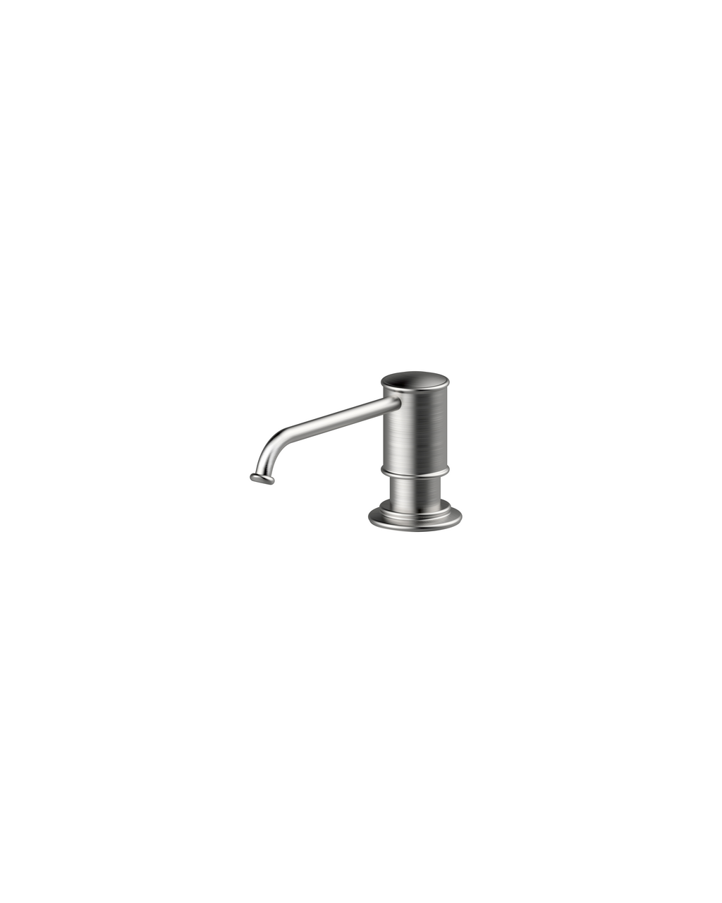 LINEA Detergent dispenser Beleza, stainless steel finish