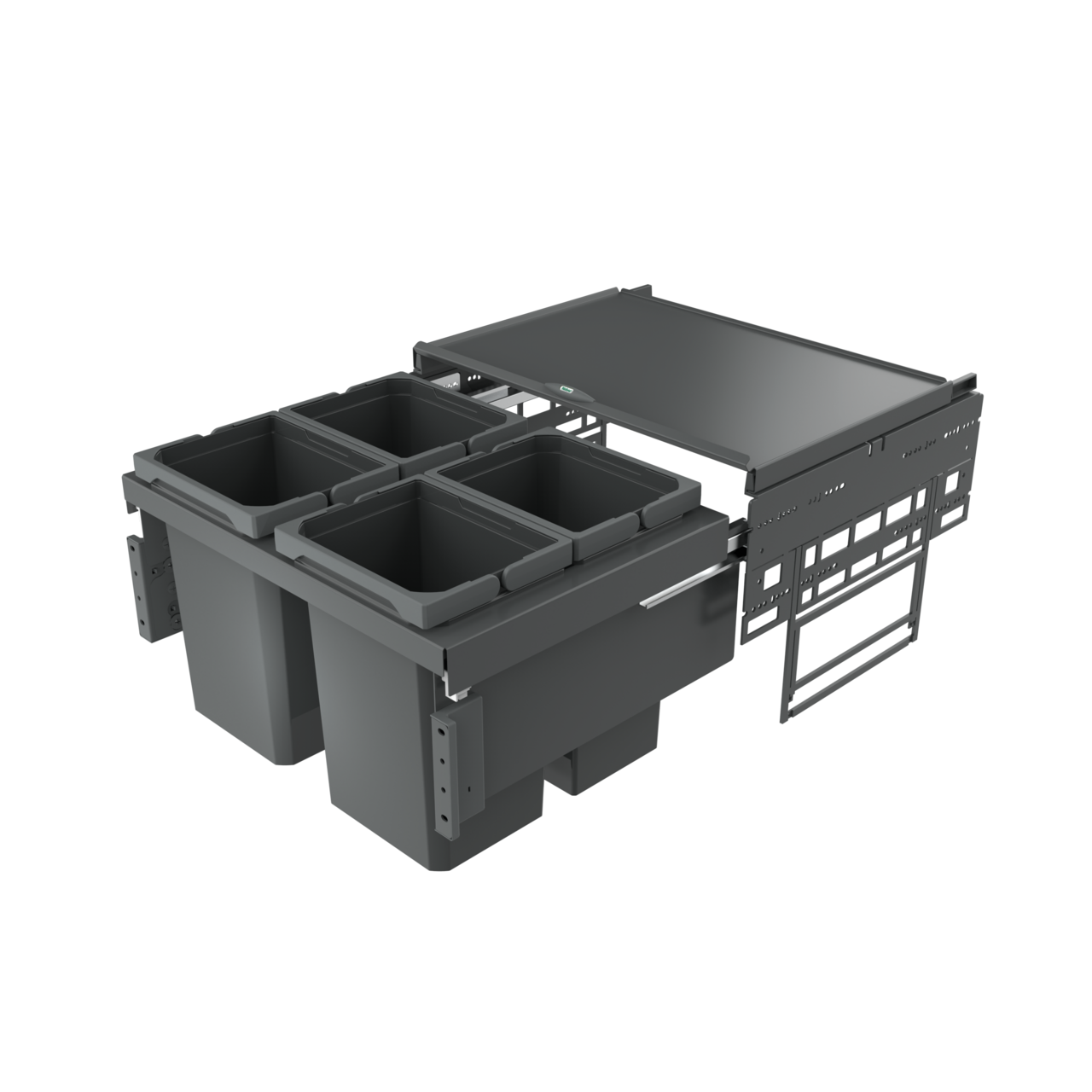 Cox® Base 360 S/600-4, without bio lid, anthracite, H 360 mm