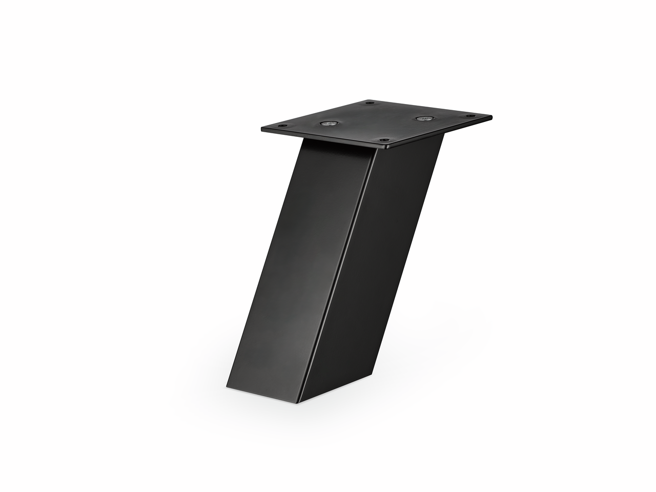 Connero 1 schuin, zwart mat, H 170 mm