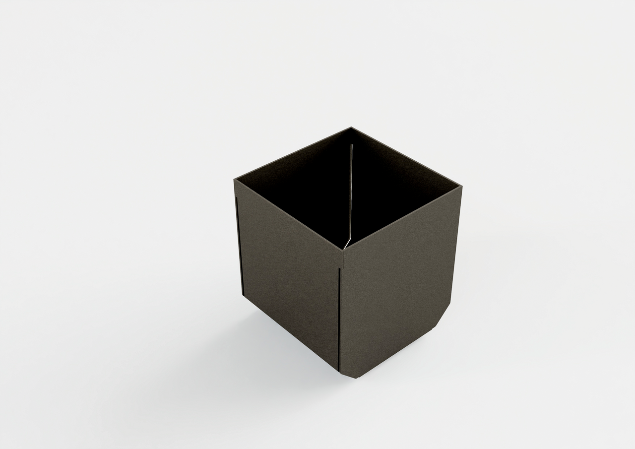 Herb pot, 125 x 120 x 120 mm (H x W x D)