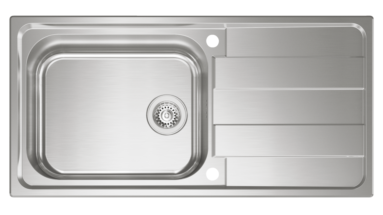 Riva 3, acier inox