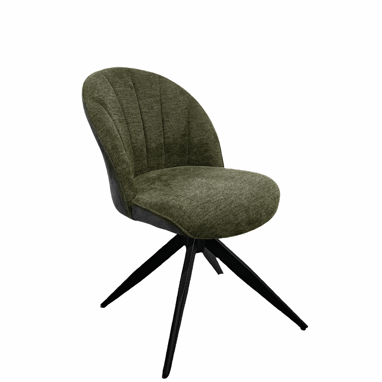 Brezo 1S, châssis noir mat, rotarif, angulaire, housse verte