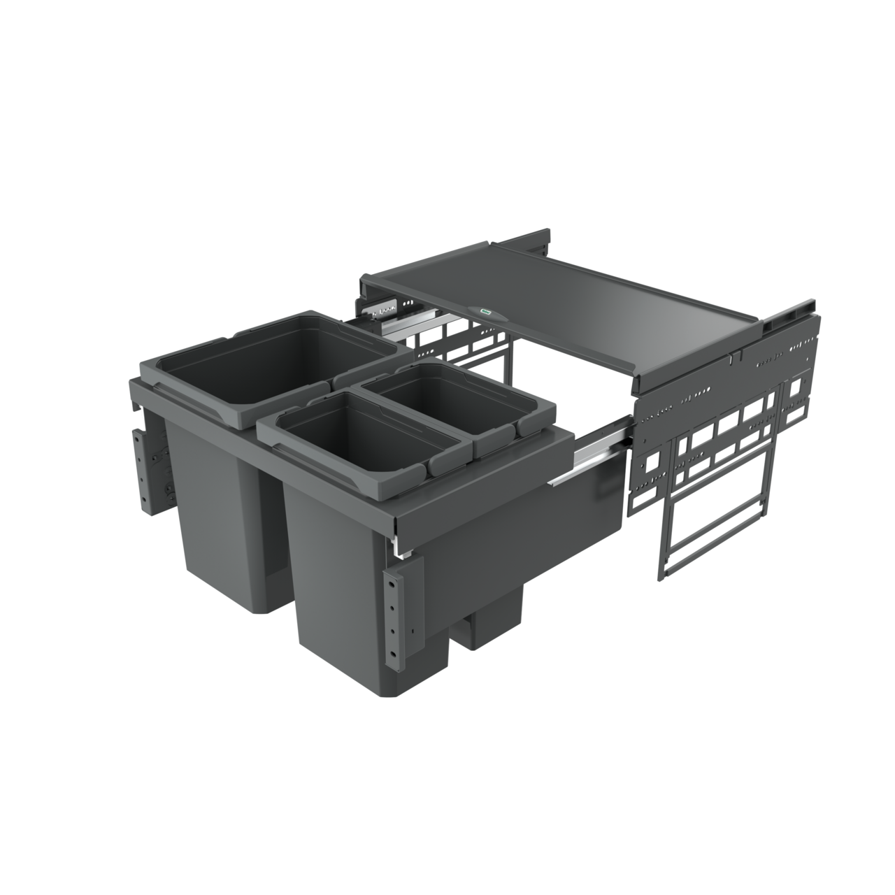 Cox® Base 360 K/600-3, zonder biologisch deksel, antraciet, H 360 mm