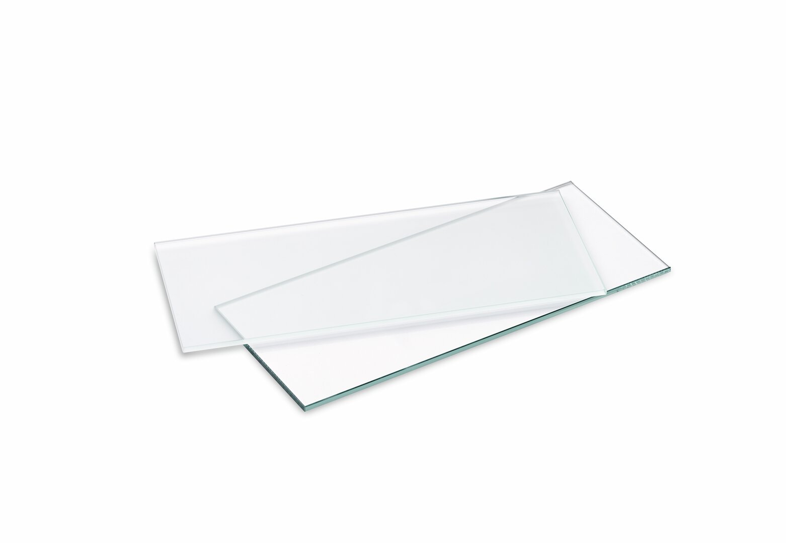 Glastablar, Glas satiniert, L 1140 mm
