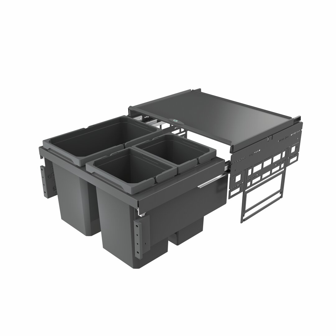 Cox® Base 360 S/600-3, sans couvercle bio, anthracite, H 360 mm