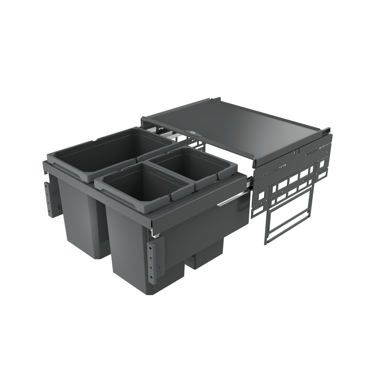 Cox® Base 360 S/600-3, without bio lid, anthracite, H 360 mm