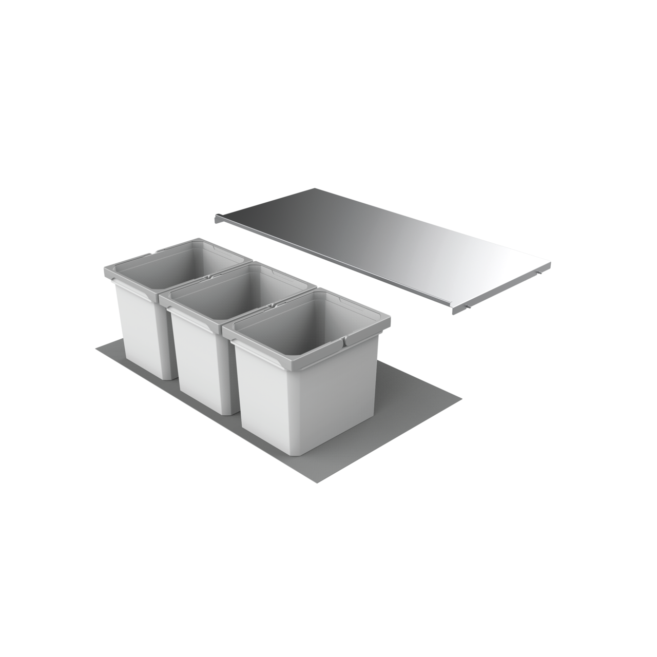 Cox® Box 275 K/900-3, without bio lid, light grey