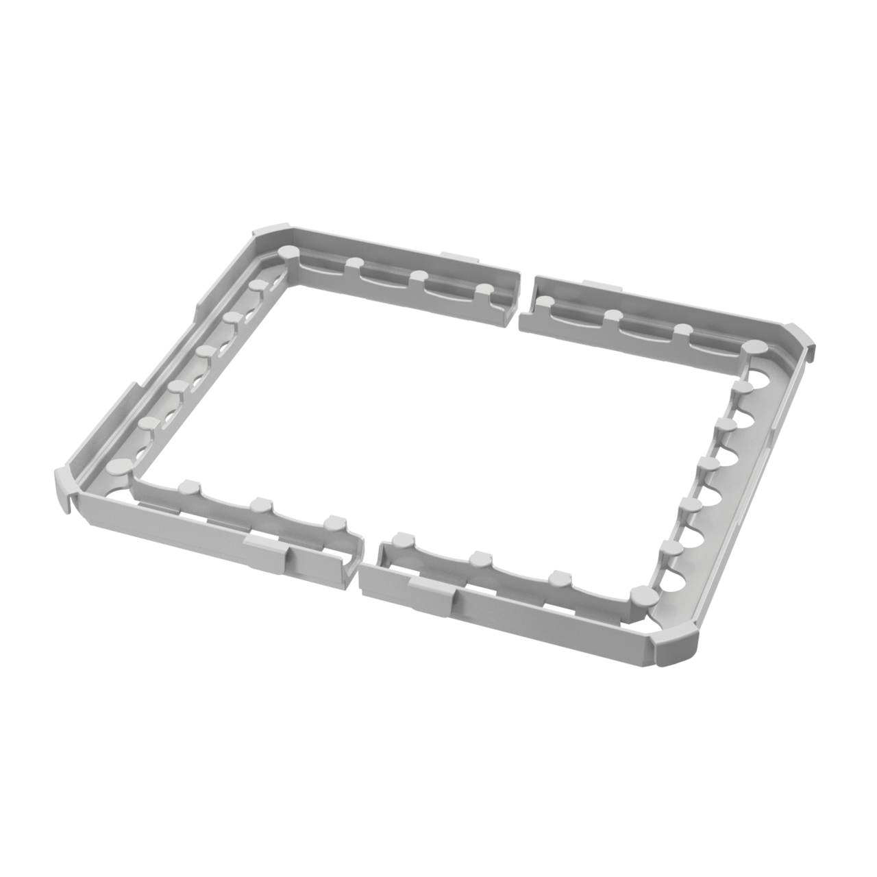 Opzetframe, lichtgrijs, voor 18/ 29/ 39 liter