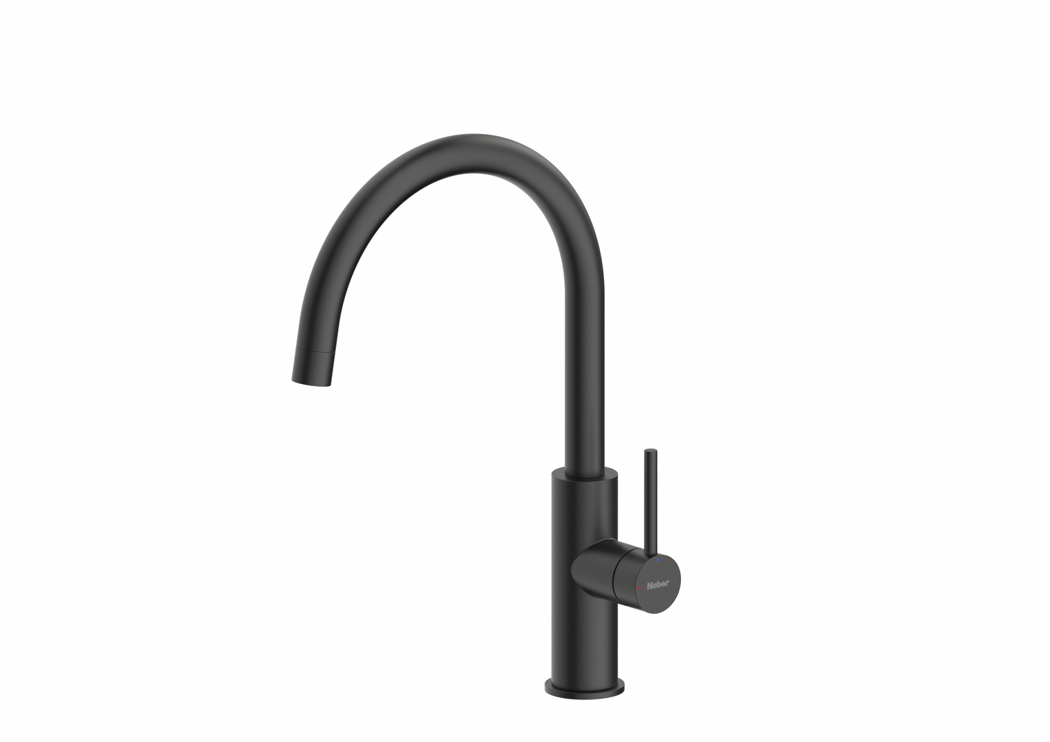 SERVIZIO Namor® 5, schwarz matt, mit Laminarstrahlregler, Hochdruck