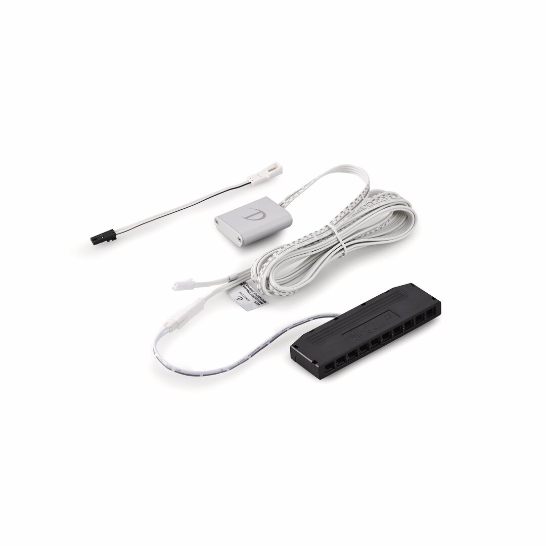  LED Touch switch, silver coloured