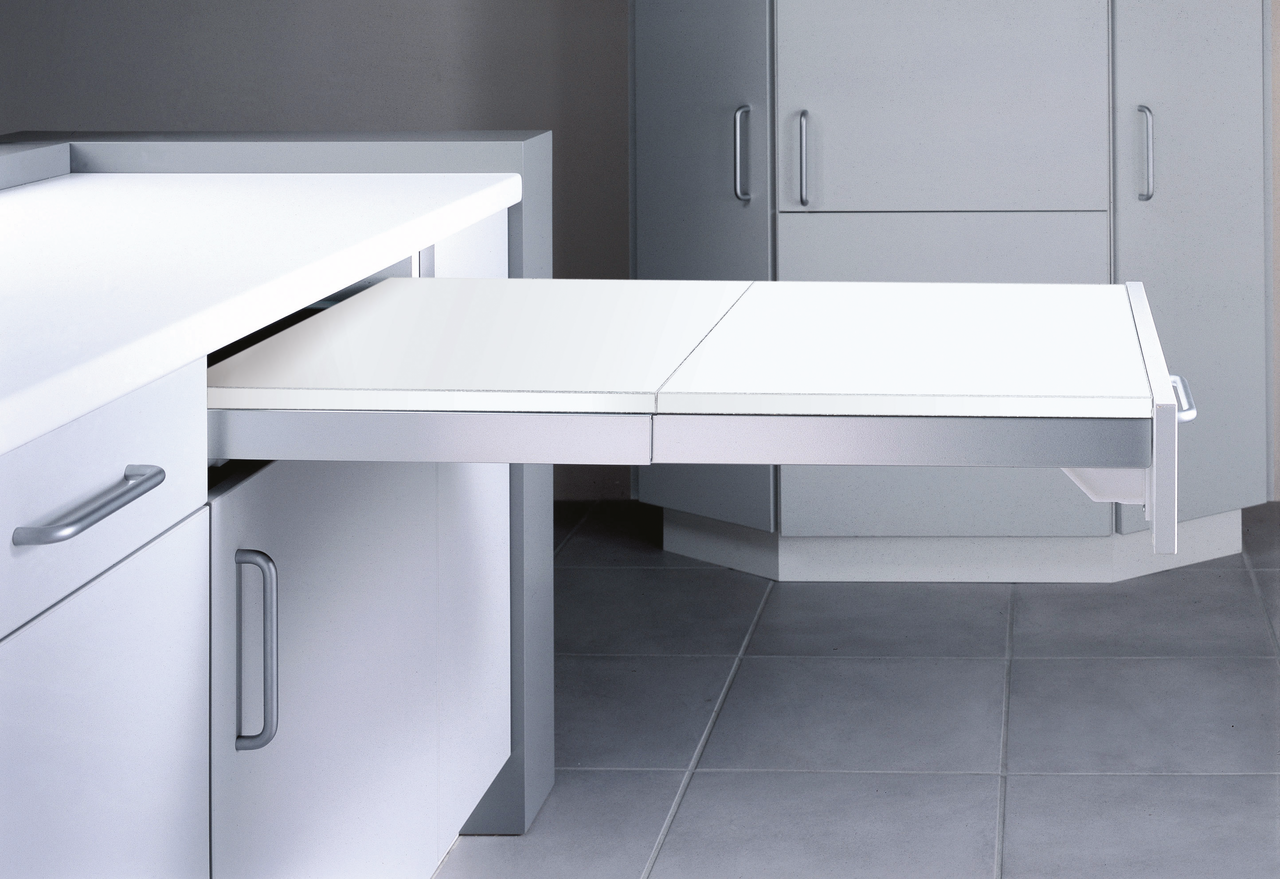TopFlex Ausziehtisch, für 600er Schrank, weiß