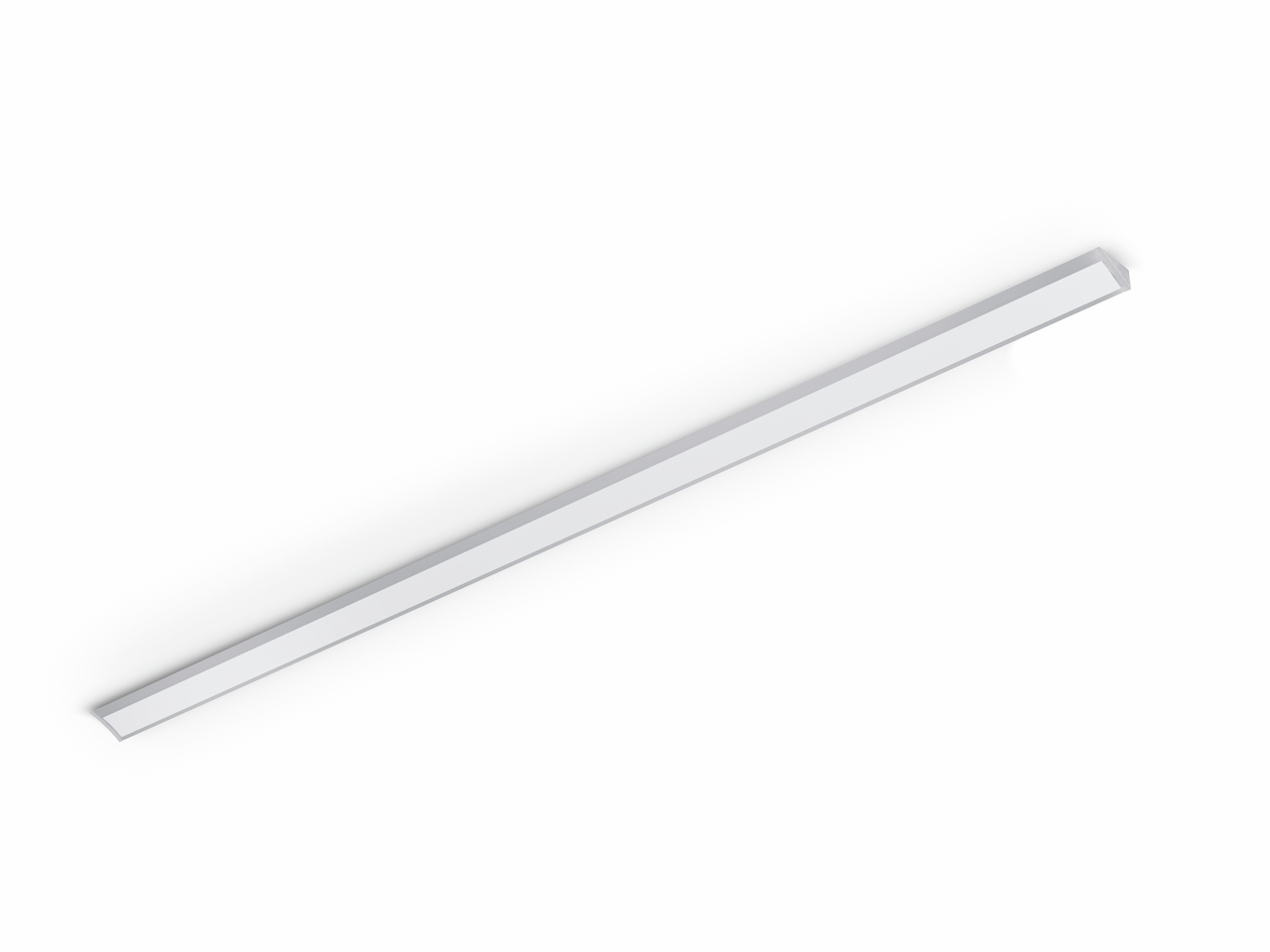 Effekt kleurwissel LED, afzonderlijke lamp, L 2600 mm, roestvrij staalkleurig